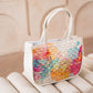 Pastel Cityscape Quilted Tote