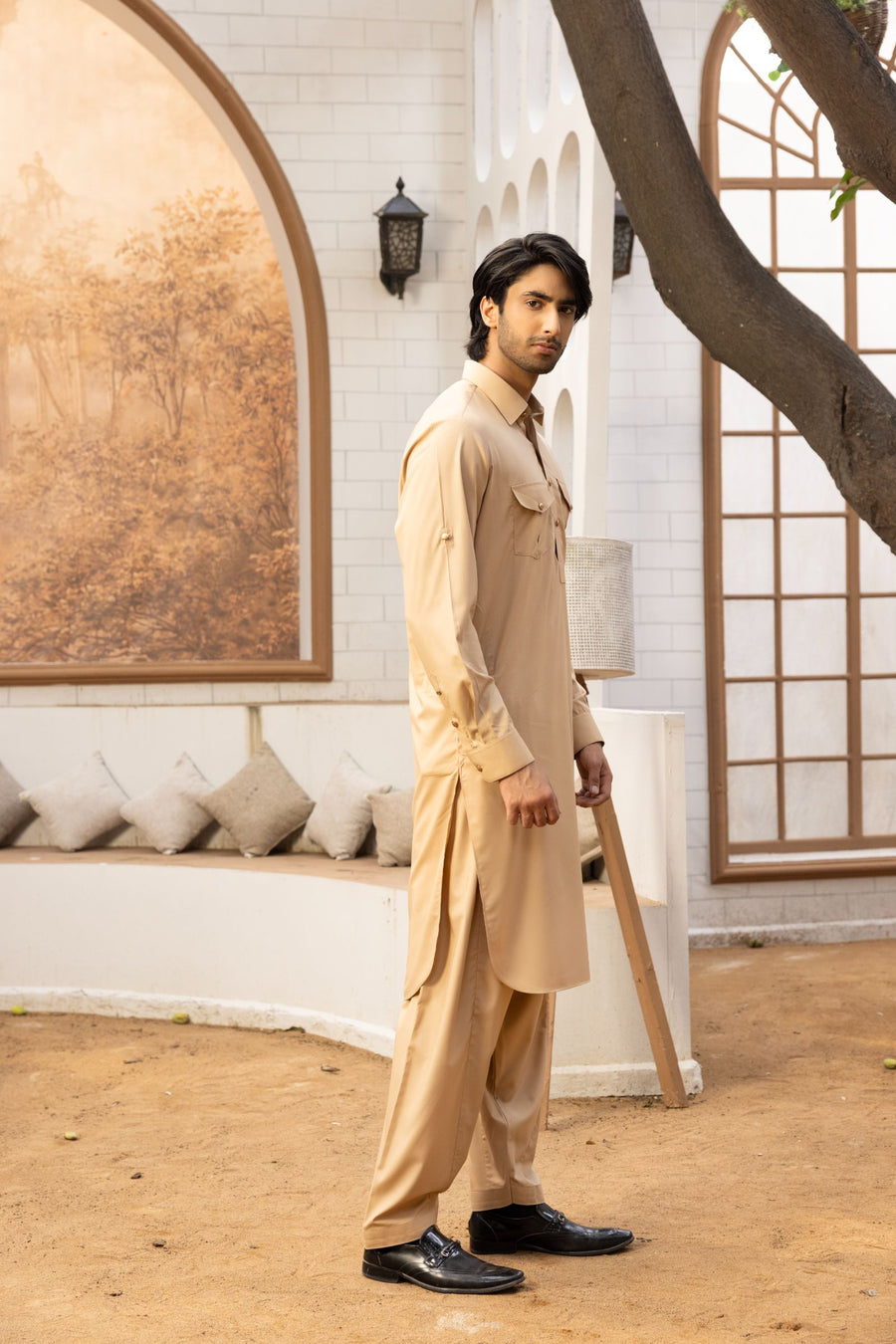 2Pc Khaki Inizio S-M-S-IST-5001