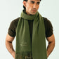 Cashmere Stole - Matcha Green