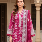 03 Piece Unstitched Embroidered with cutwork embroidered lawn dupatta