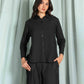 JACQUARD COLLARED BACK TALE SHIRT