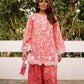 02 Piece Ready To Wear Printed Embroidered Shirt & Trouser