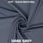 Elite Summer Plain Wash & Wear - Dark Grey