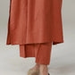 Kalidaar Co-Ord - Burnt Orange