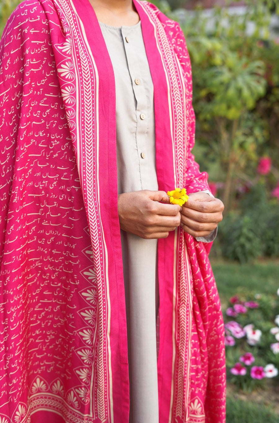 Pink Sitaray Odhni