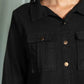 JACQUARD CROPPED SHIRT WITH FLAP POCKETS