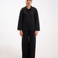 TEXTURED WIDE LEG TROUSER