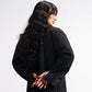 Ban Collar Wool Coat Jacket