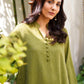 Kalidaar Co-Ord - Olive Green