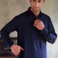 Classic Kameez Shalwar - Midnight Blue (Men)