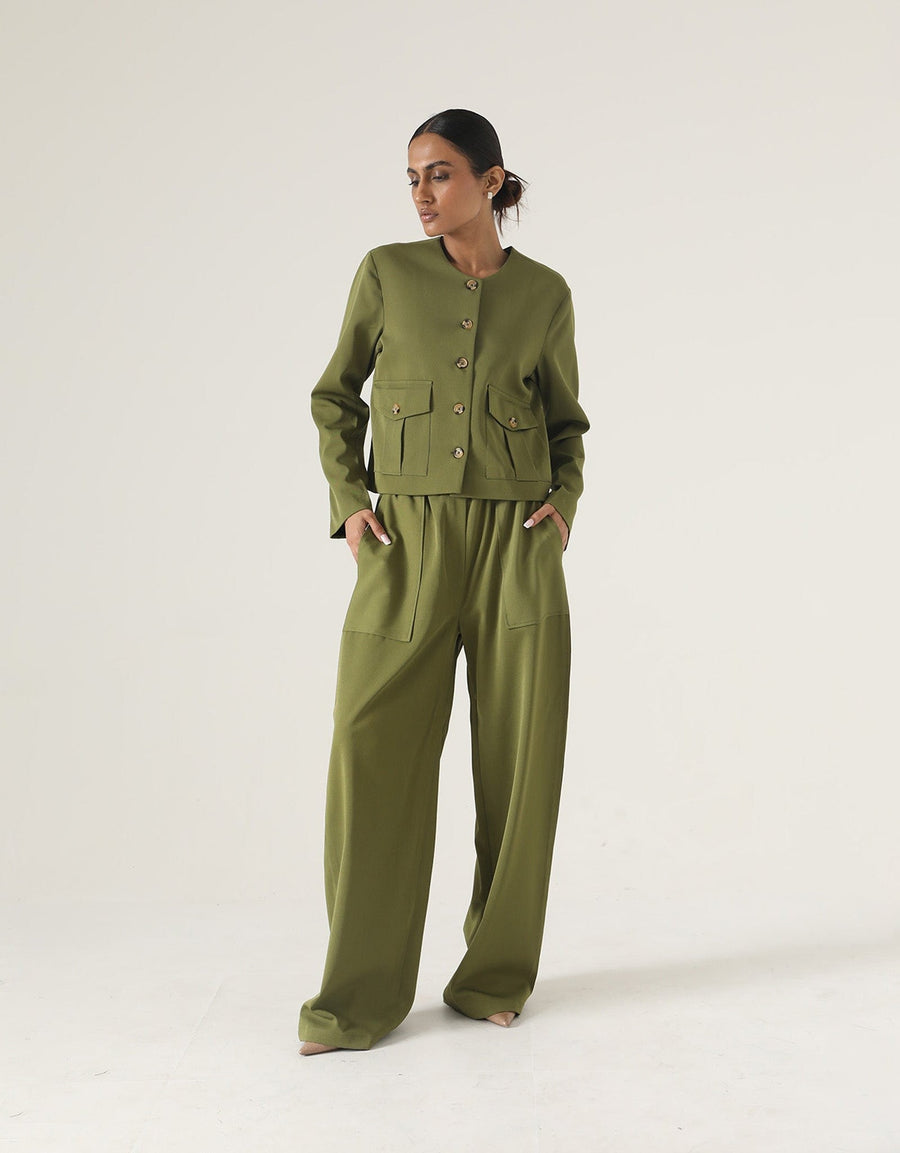 SHORT TAILORED JACKET