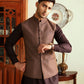 Men Brown Waist Coat