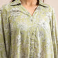 WINTER PEAR PRINTED LINEN SHIRT