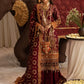 naaz-e-jahan Tussel Silk Mehroon 4Pc suit SJ-1074-S