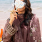 NUSLD3097 Dobby Embroidered Lawn Suit - Unstitched 3Pc