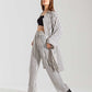 STRIPPED LONG BUTTONED SHIRT