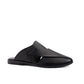 Black Leather Mules - PMC16
