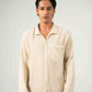 TEXTURED SHIRT WITH POCKET
