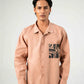 POPLIN PRINTED POCKET SHIRT