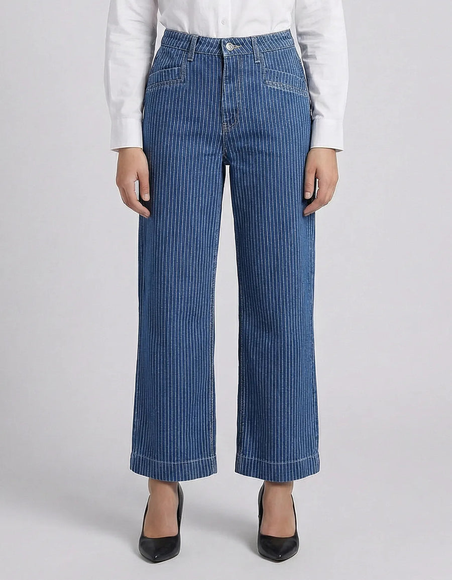 CLASSIC PINSTRIPE DENIM