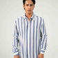 STRIPED COLLARED SHIRT