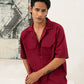 POPLIN FLAP POCKET SHIRT