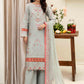 3 PIECE - EMBROIDERED KARANDI SUIT