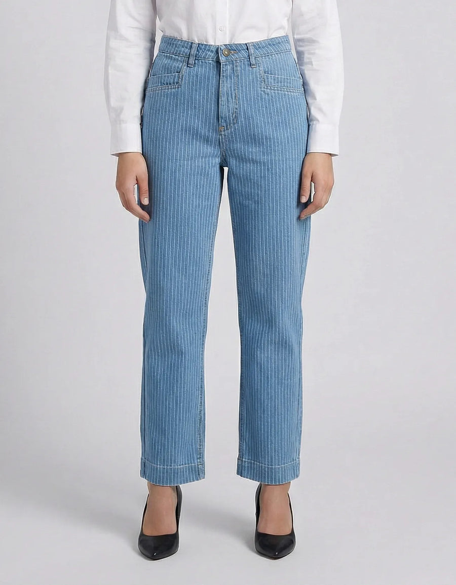 CLASSIC PINSTRIPE DENIM