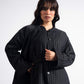 Ban Collar Wool Coat Jacket