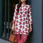 02 Piece Printed Ready to wear Poly Cambric