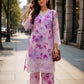 02 Piece Ready to wear  Embroidered Shirt & Trouser