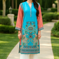 01 Piece Ready to Wear Printed Silk Shirt
