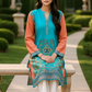 01 Piece Ready to Wear Printed Silk Shirt