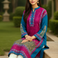 01 Piece Ready to Wear Printed Silk Shirt
