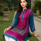 01 Piece Ready to Wear Printed Silk Shirt