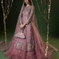 rang-e-bahar net Tea rose pink 4Pc suit nayab-26-S