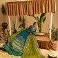 rang-e-bahar chiffon Teal 4 pc suit SJ-1042-S