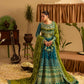 rang-e-bahar chiffon Teal 4 pc suit SJ-1042-S