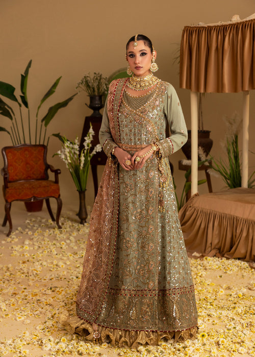 rang-e-bahar chiffon black 4 pc suit SJ-1066-S