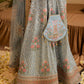rang-e-bahar chiffon powder blue 4 pc suit SJ-1065-S