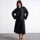 Ban Collar Wool Coat Jacket