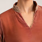 BLUSH HAZE-3PC (SHIRT, TROUSER & DUPATTA)