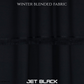 Specter Winter Blended Fabric - Jet Black
