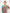 GIRLS MULTI COLOR JUMPSUIT