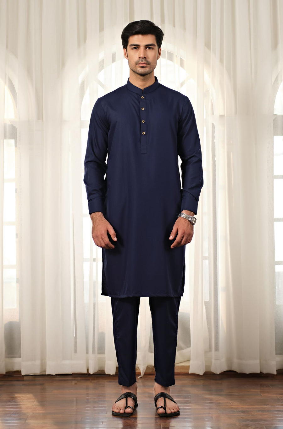Midnight Blue - Sherwani (Men)