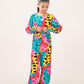 GIRLS MULTI COLOR JUMPSUIT