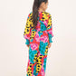 GIRLS MULTI COLOR JUMPSUIT