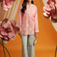 01 Piece Ready to wear Embroidered Shirt