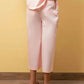 POPLIN PLEATED PANEL CULOTTE