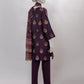 Purple Jacquard Dyed Unstitched 3Pc